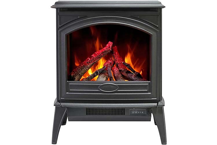 Cast Iron Freestand Electric Fireplace