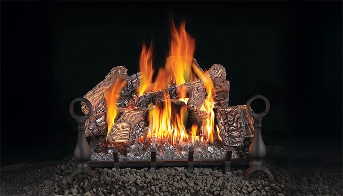 What is a log set Fireplace