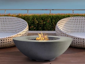 Pyromania Shangri-La Concrete Fire Bowl 41" Gas