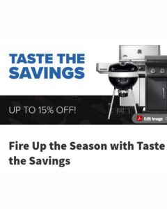 Napoleon Taste the Savings Event May 2026