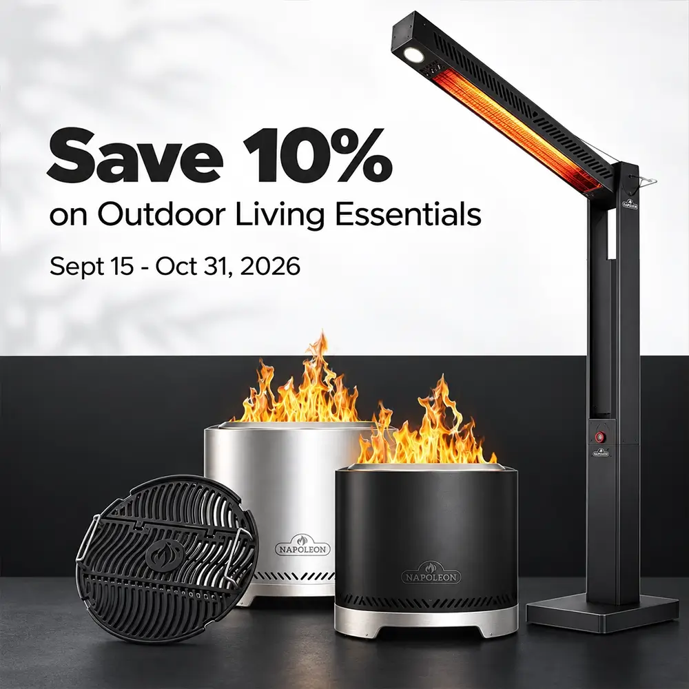 Napoleon Outdoor Living Essentials promotion