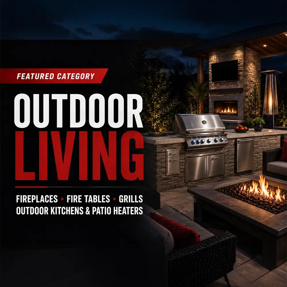 Outdoor living fireplaces, grills, fire tables and patio heating